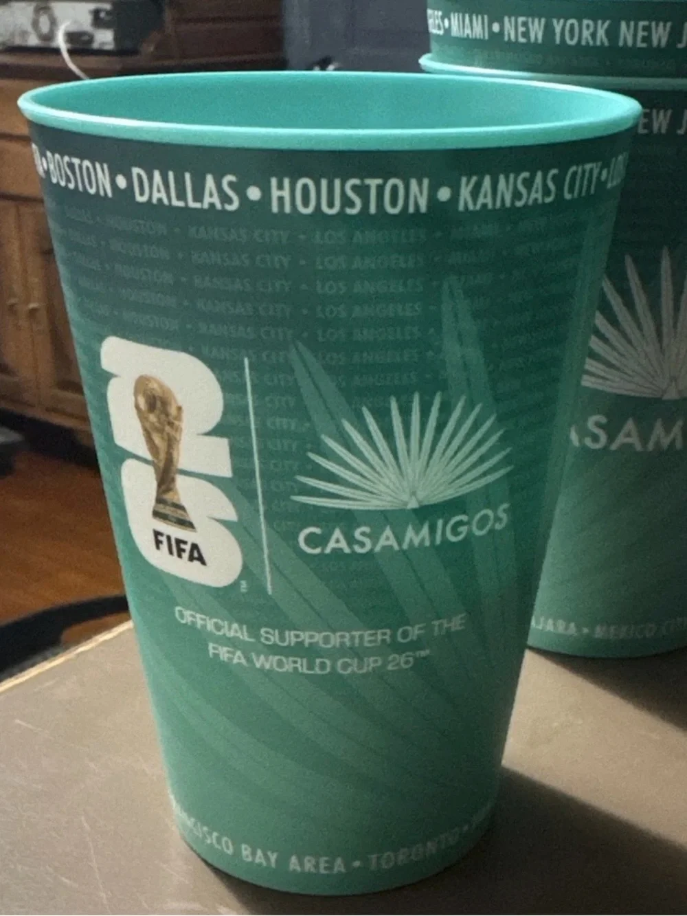 Official Casamigos World Cup FIFA 2026 Drinking Cup. Brand New. Unused